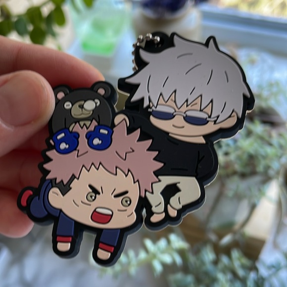 Jujutsu Kaisen rubber keychain - Itadori and Gojo - Picture 4 of 4